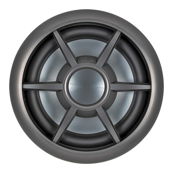 Polk Audio UMS108SR 10-inch Marine Subwoofer in Ultramarine Silver