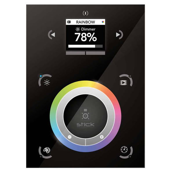 OceanLED OceanDMX WTP Plus Explore XFM Dual Black Panel WiFi Touch Control
