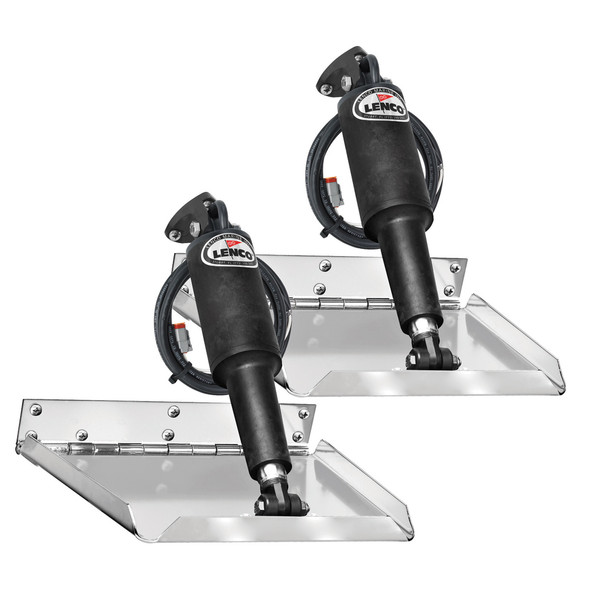 Lenco Marine 14 x 12 Standard Performance Trim Tab Kit without Switch - 12V
