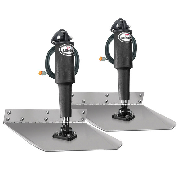Lenco Marine 12" x 12" Standard Mount Electric Trim Tab Kit without Switch - 12V