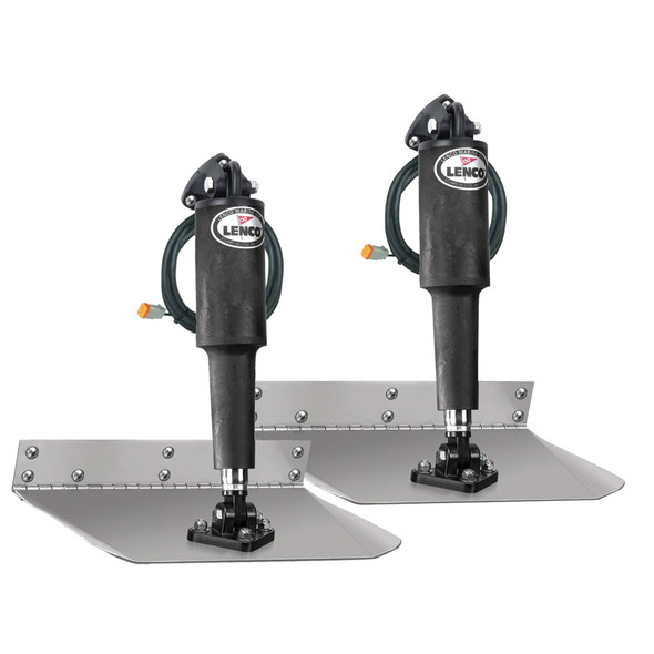 Lenco Marine 15000-101 9-Inch x 9-Inch Standard Mount Electric Trim Tab Kit for Boats