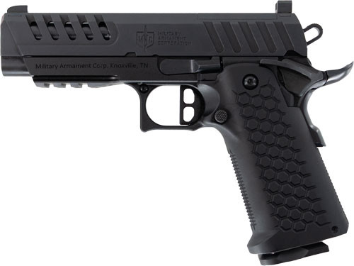Military Armament Corp MAC Cerberus 2011 9mm Pistol with Aluminum Grip Module and Cerakote Finish