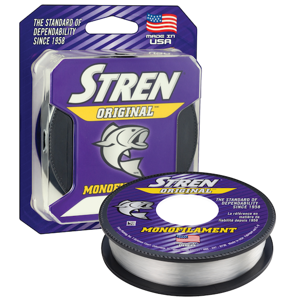 Berkley Stren Original Clear Monofilament Fishing Line, 8 lb Test, 330 Yards