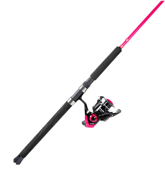 OKUMA Fishing Tackle Cat Slayer BF Casting Rod 7'6" Medium-Heavy Power Pink CSB-762MH-6000NP