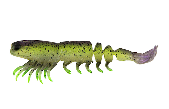 Z-Man Fishing Products PrawnStarz Loose Body 3.5-Inch Purple Death, Pack of 3