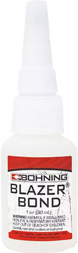 Bohning Glue Blazer Bond - Quick-Setting Adhesive for Archery Nocks and Accessories