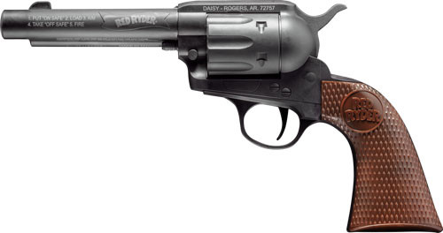 Daisy Red Ryder Single Action CO2 BB Gun - 4.5mm Caliber with 18-Round Magazine