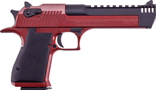 Desert Eagle Mark XIX .50 AE 6-inch Semi-Auto Pistol with Red Frame and Slide