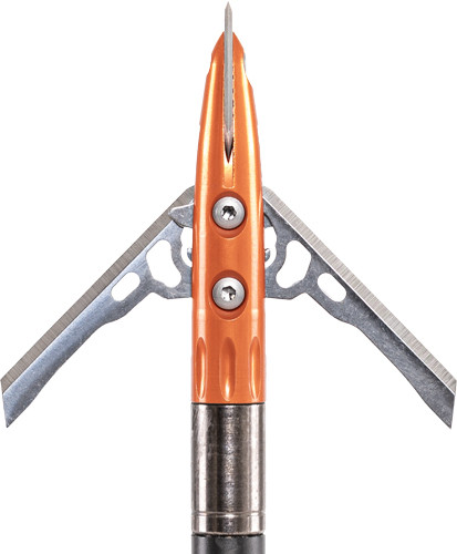 RAGE Broadhead Hypodermic +P - 1.75" Cut, 125 Grain Stainless Steel Hunting Arrowhead