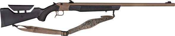 CVA Accura LR-X 50 Caliber Break Action Rifle with 30-Inch Fluted Barrel and Adjustable Sight