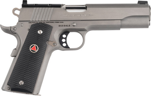 Colt Delta Elite 10mm Auto 5-inch Stainless Semi-Auto Pistol with Beavertail Safety