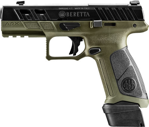 Beretta APX A1 FS Ported 9mm Semi-Automatic Pistol, JAXA1F910PTODG