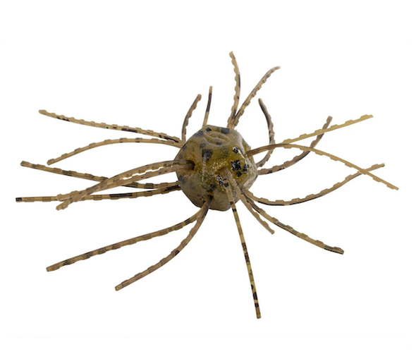 Strike King Tumbleweed Floating Soft Bait, Green Pumpkin, 4-Pack TWFL-46