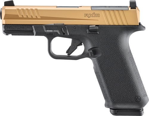 Ruger RXM 9mm Luger Semi-Automatic Pistol, 4-Inch Barrel, Adjustable Sights, Part 19498