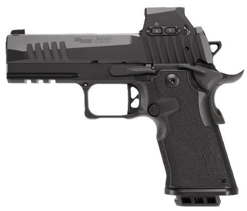 SIG P211 9mm Semi-Automatic Pistol with ROMEO-X Optic, 4.2-Inch Barrel, Part Number 211CA-9-BXR3-RXSL