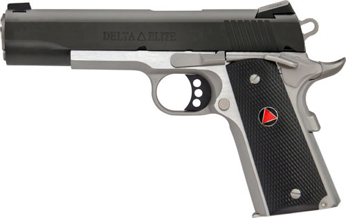 Colt Delta Elite TT 10mm FS 5-Inch Semi-Auto Pistol with Stainless Finish and Novak Sights