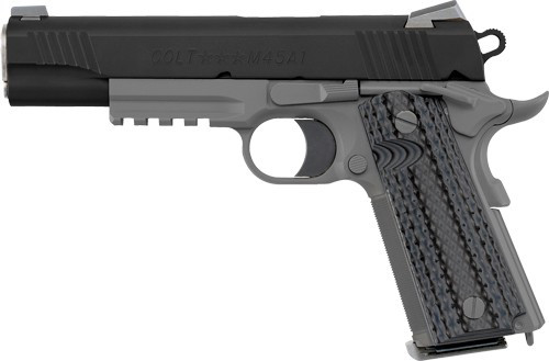 Colt Government CQB .45 ACP 5-Inch Semi-Auto Pistol with Night Sights and Two-Tone Cerakote Finish