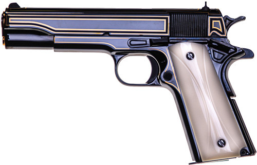 Colt 1911 Classic Raymond J Semi-Auto Pistol in Stainless Steel, 45 ACP
