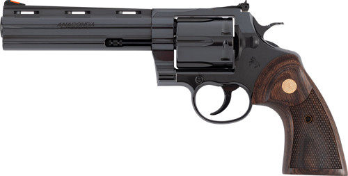 Colt Anaconda .44 Mag 6-Inch Revolver with Adjustable Sights and Wood Grips