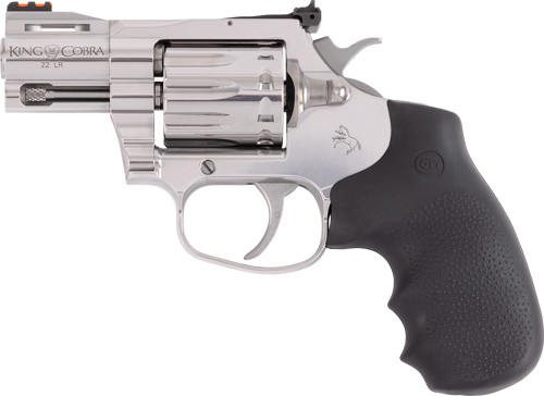 Colt King Cobra .22LR 2-Inch Stainless Revolver with Fiber Optic Sights