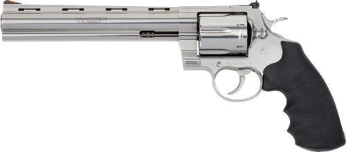 Colt Anaconda .44 Magnum 8-Inch Revolver with Stainless Finish and Adjustable Sights