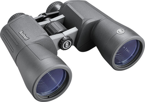 Bushnell PowerView 12x50 Porro Prism Binoculars with Multi-Coated Optics and Rubber Armor