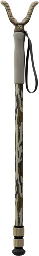 Bog Deadshot Monopod 25"-64" Aluminum with Rubberized Shooting Yoke * Mossy Oak Bottomland