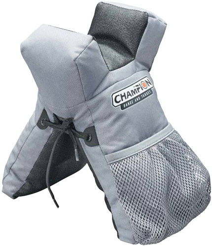 Champion Rail Rider Front Bag in Gray with Tuff Hide Bottom - Model 40895