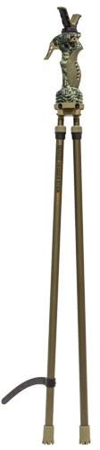 Primos 65814 Adjustable 24-61 Inch Aluminum Shooting Rest with Quick Detach Yoke System