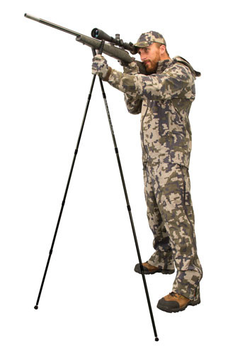 Bog Shooting Sticks DSS with Adjustable Leg System and Aluminum Construction