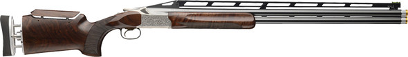 Browning Citori 825 Trap Max Over/Under Shotgun with Ivory Front Sight and Adjustable Walnut Stock