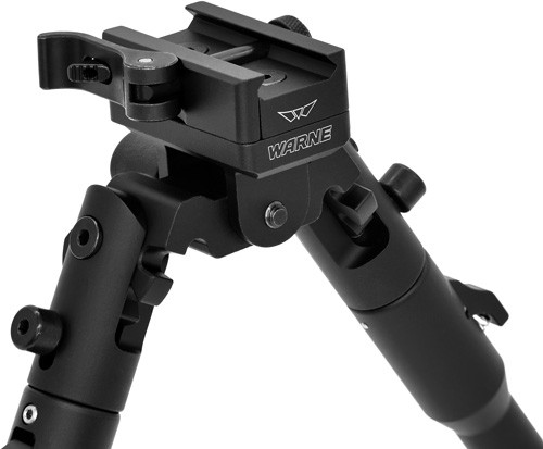 Warne Skyline Lite Bipod - Adjustable Rapid Deployment Legs, Made in USA