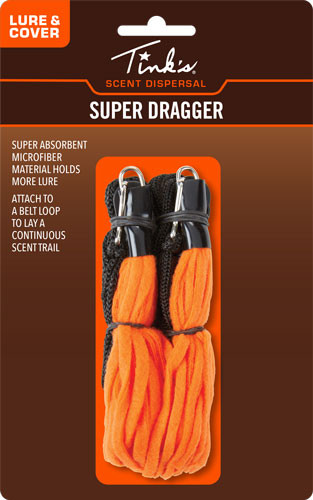 Tinks Trail Drag Super Dragger - Microfiber Deer Lure Scent Trail Tool