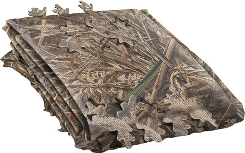 Allen 3D Leafy Omnitex Realtree Max Camouflage Blind Cover - 12 x 56 Inches
