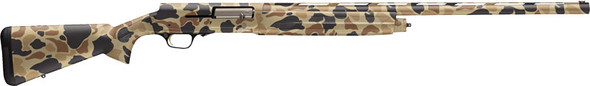 Browning A5 12 Gauge Semi-Auto Shotgun with 26-inch Ventilated Rib Barrel and Camouflage Finish