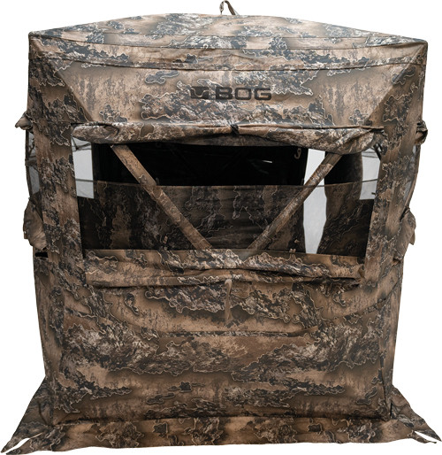 BOG Sitting Height Ground Blind - Durable 46.75-Inch Steady Concealment