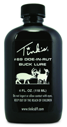 Tinks Deer Lure #69 Doe-in-Rut – 4 oz Natural Doe Estrous Urine for Deer Hunting