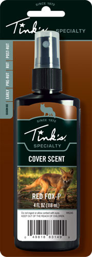 Tinks Cover Scent Red Fox Spray - Natural Odor Eliminator for Deer Hunting