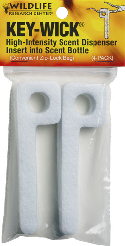 Wildlife Research WRC Scent Wick Key Wick 4-Pack – Convenient Scent Dispersion Accessories