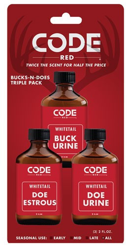Code Blue OA1326 Deer Lure Bucks-N- with Estrous and Urine Scents for All Season Hunting