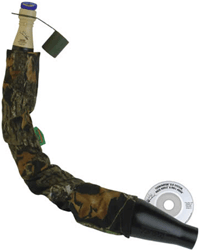 Primos PS904 Elk Call Bugle with Mossy Oak Camo Cover and Blue Snap-On Reed