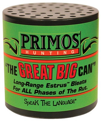 Primos Deer Call Can Style - Model 738 for Long-Range Estrus Bleats and Rut Hunting