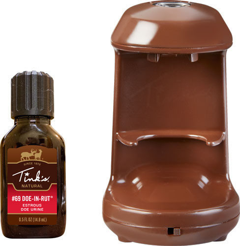 Tinks Scent Diffuser with 0.5 oz Bottle - Converts Deer Urine into Irresistible Mist for Effective Hunting