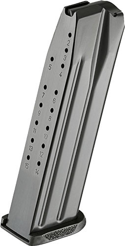 Springfield Armory EC6015 15-Round Stainless Steel Magazine for 9mm Luger Centerfire Pistols