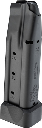 Springfield Armory PH6920 20-Round 1911 9mm Luger Steel Magazine in Black