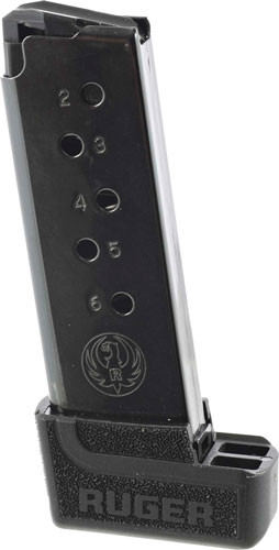 Ruger Magazine LCP II .380 Auto - 7 Rounds, Black Polymer, Blued Steel, Part #90626