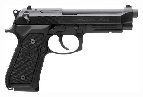 Beretta M9A1 9mm Semi-Auto Handgun with 4.9-inch Barrel and 10-Round Magazine