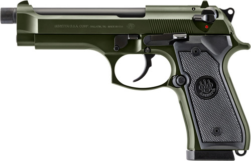 Beretta 92FS 9mm Semi-Auto Pistol with 4.9-inch Barrel and 18-Round Magazines