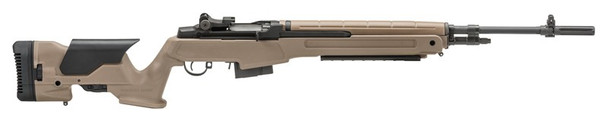 Springfield Armory M1A Precision 308 Rifle with Flat Dark Earth Stock and 22-Inch Carbon National Match Barrel