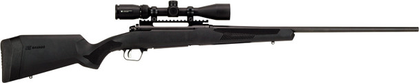 Savage 110 Apex Hunter XP Bolt-Action Sporting Rifle with Crossfire II 3-9x40 Scope in 300 Win Mag, Left-Handed, Black Synthetic Stock